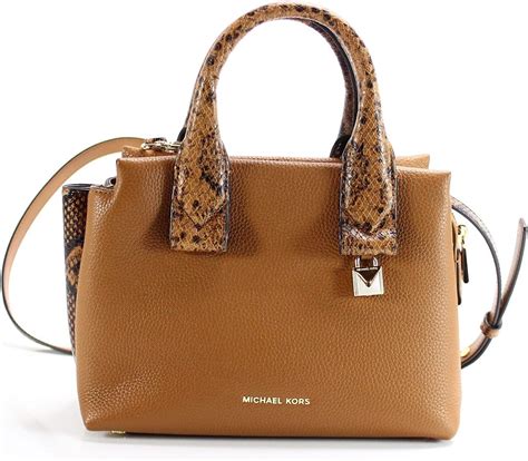 michael michael kors rollins small python embossed satchel|Bags .